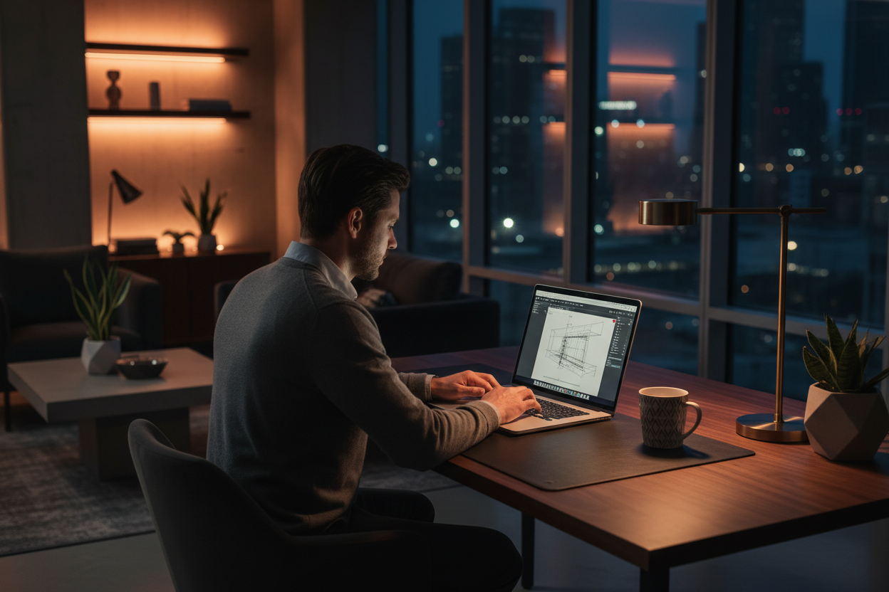 Professional workspace